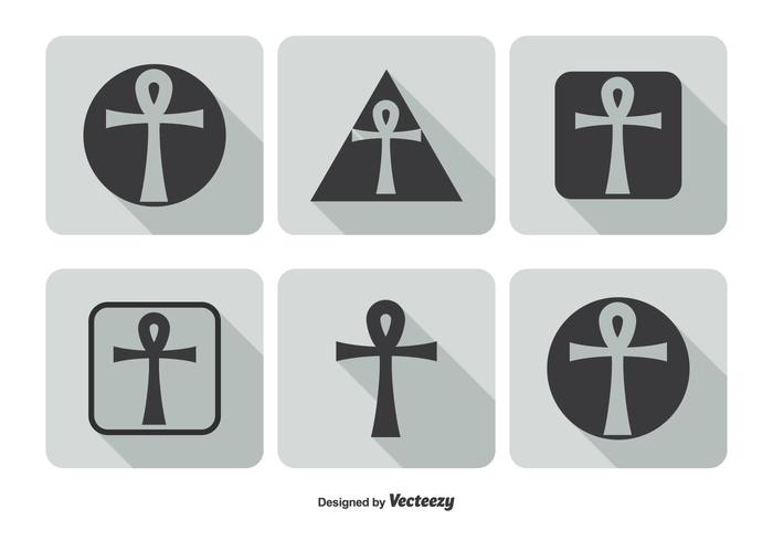 Key of Life Icon Set vector