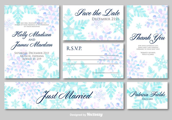 Wedding invitation cards