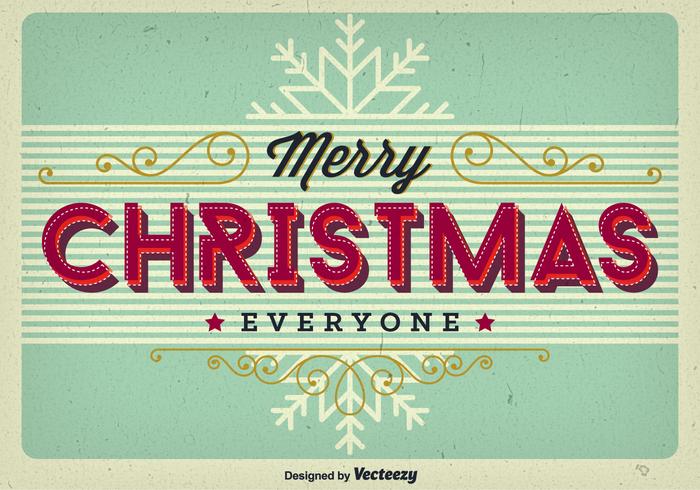 Merry christmas background vector