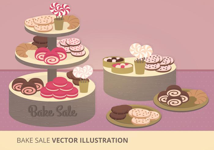Bake Sale Vector Illustration Bake Sale Vector Illustration