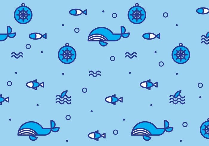 Free Nautica Pattern 2 vector