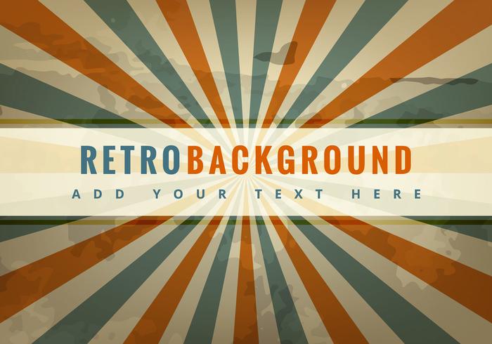 Retro background vector