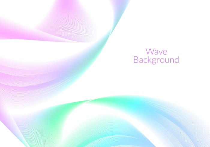 Free Vector Wave Background Free Vector Wave Background