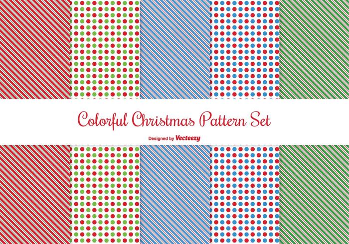 Christmas Pattern Set vector