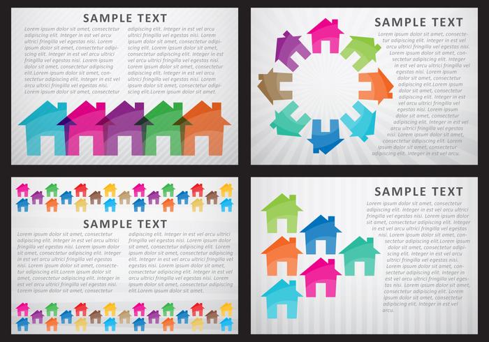 Home  Buildings Templates vector