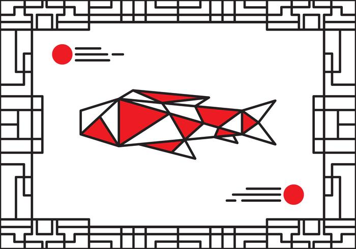 Matsuba Japanese Ornaments vector