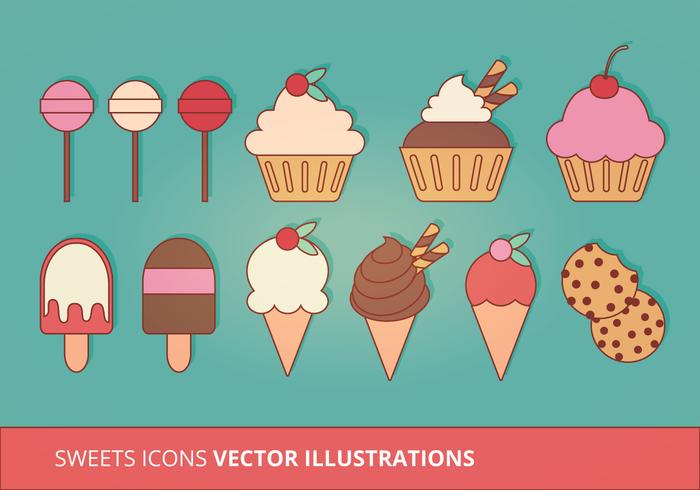 Colección de iconos de vector