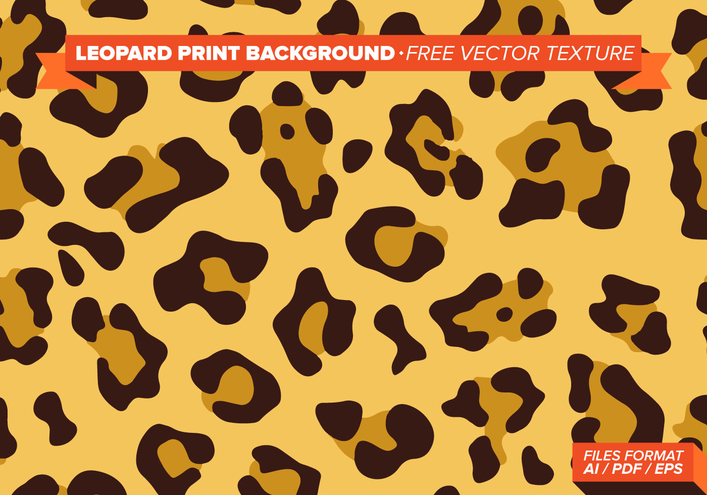 Download Leopard Print Background Free Vector Texture - Download Free Vectors, Clipart Graphics & Vector Art