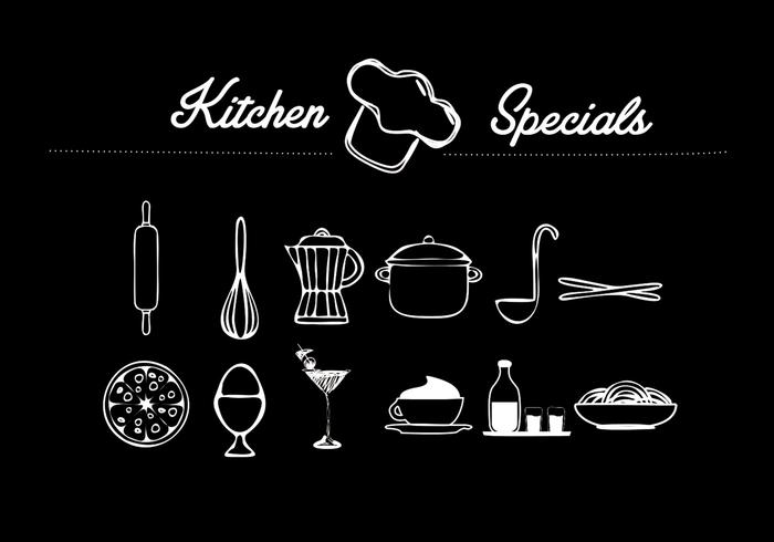 Objeto de vector de cocina