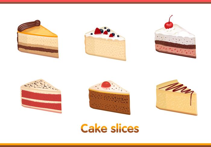 Cake Slice Vectors Cake Slice Vectors