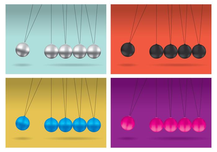 Newton Cradle Vector