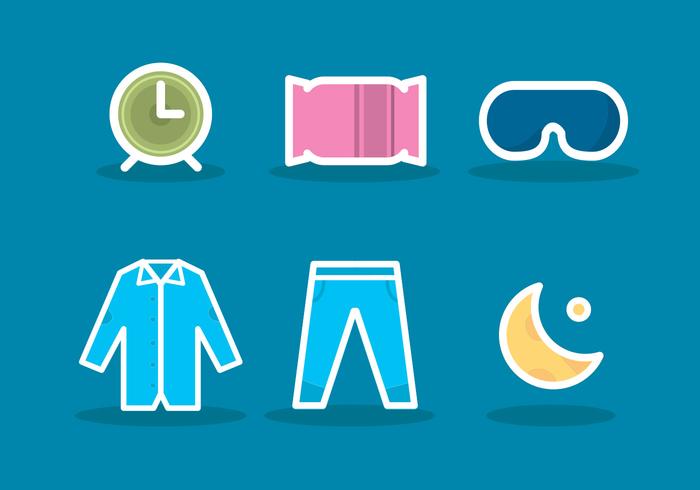 Sleep Mask Vector Set Sleep Mask Vector Set