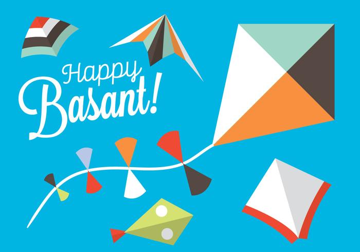 Basant Festival vector