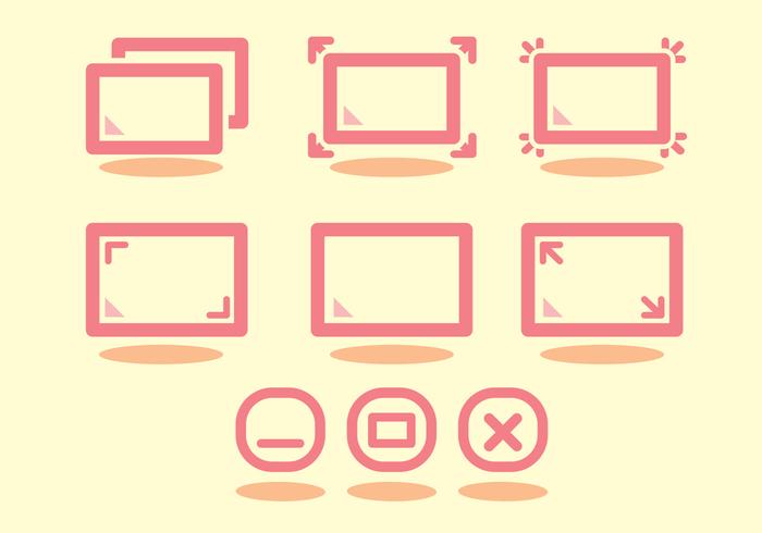 Full Screen Icon Set Full Screen Icon Set