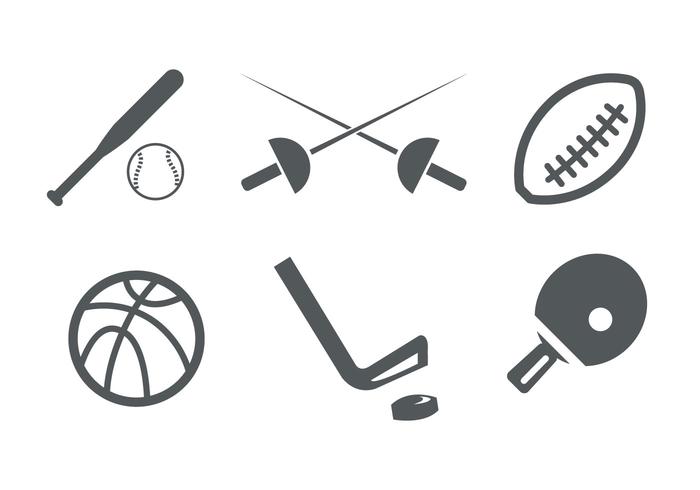 Iconos Deportivos vector