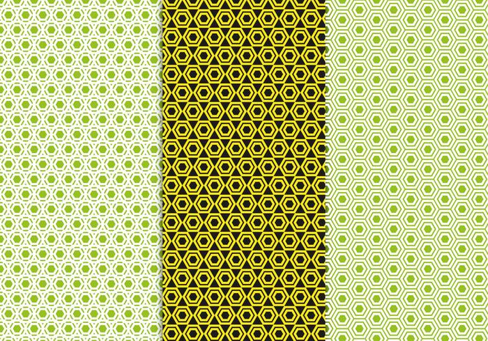 Free Hexagone Seamless Vector