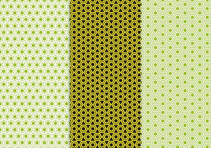 Free Hexagone Seamless Vector