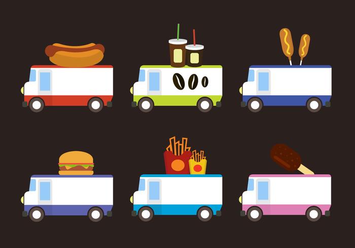 Food Trucks vector