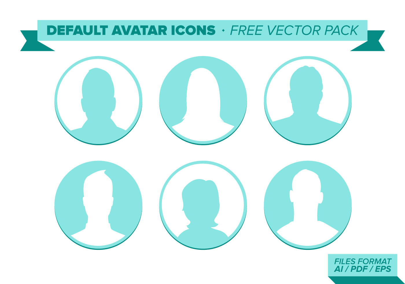 Download Default Avatar Free Vector Pack - Download Free Vectors ...