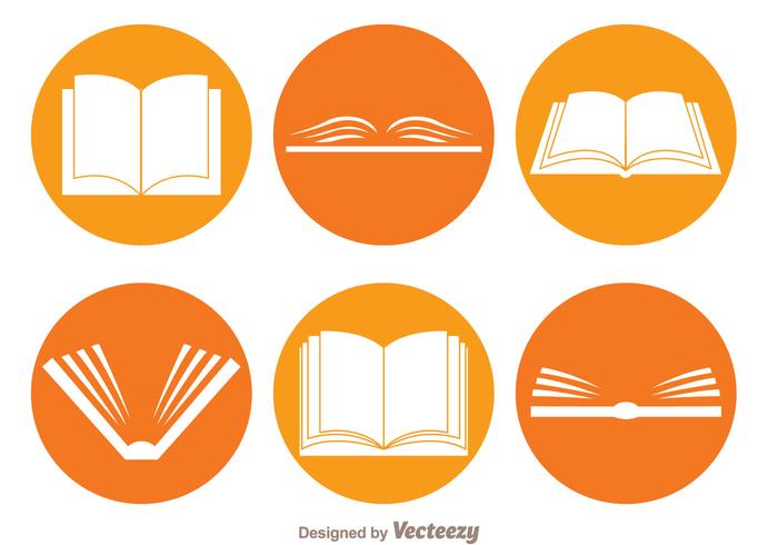 Read Circle Icons vector