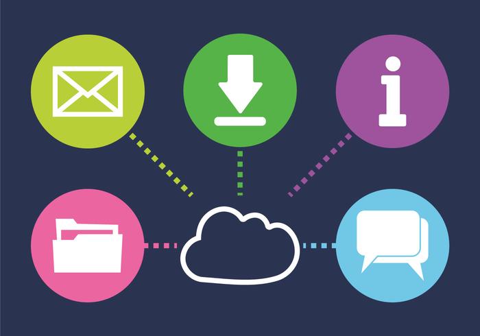 Free internet of things vector Icon Free internet of things vector Icon