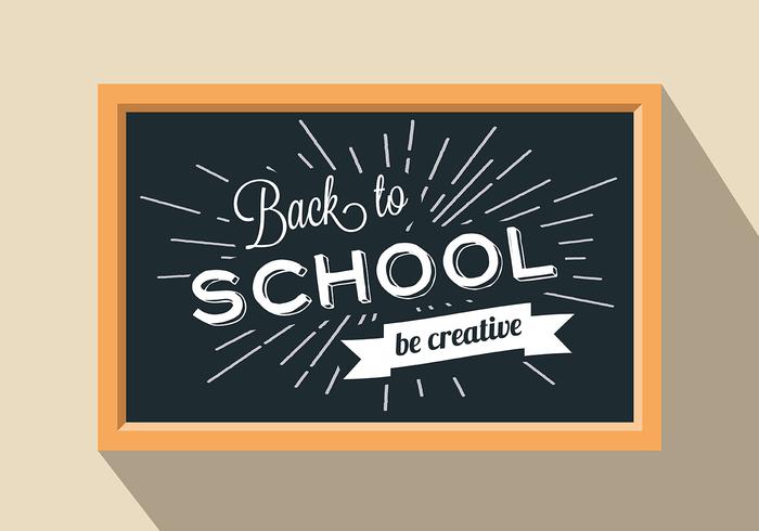 Back To School Vector Background