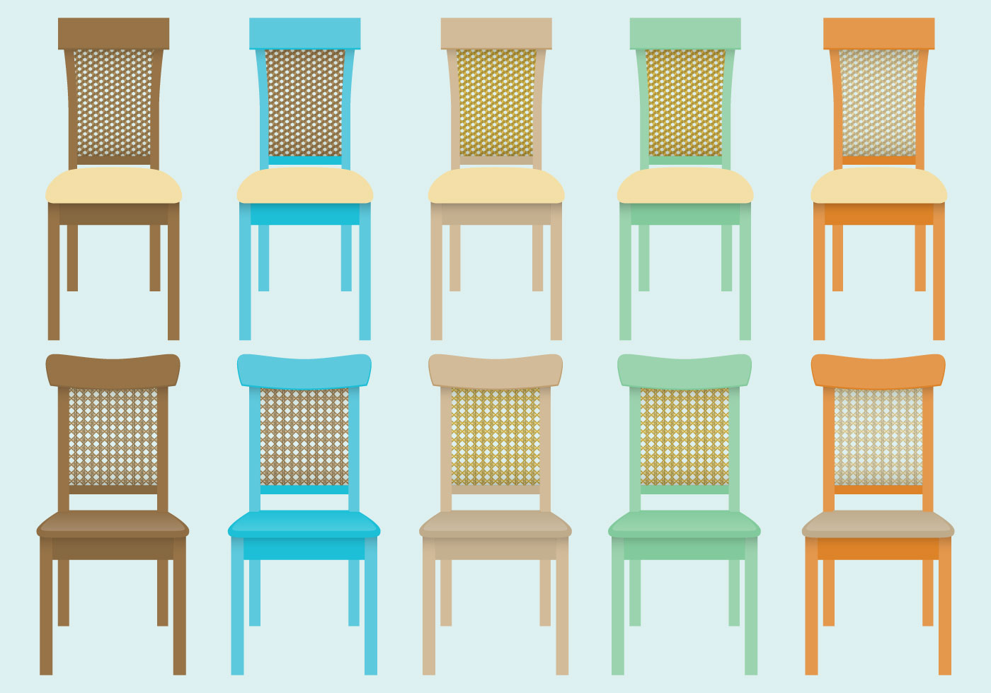 Wicker Chair Vectors - Download Free Vector Art, Stock ...