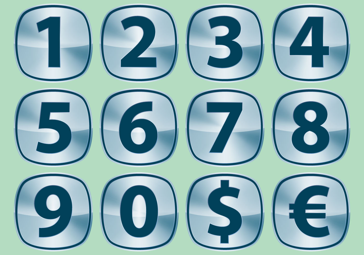 Download Aluminum Number Vectors - Download Free Vectors, Clipart ...
