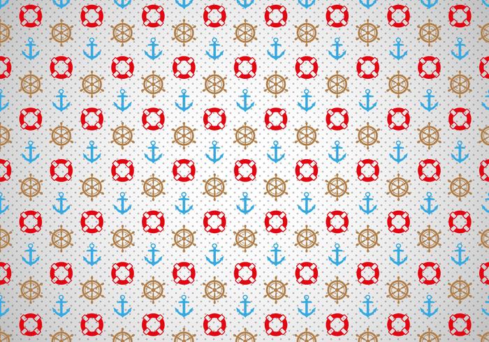 Free Nautica Pattern Vector