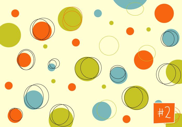 Free Mid Century Pattern 2 vector