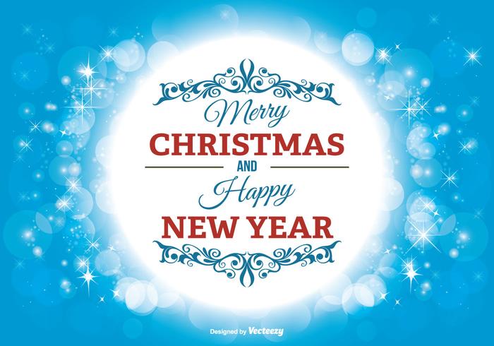 Christmas Bokeh Illustration Christmas Bokeh Illustration