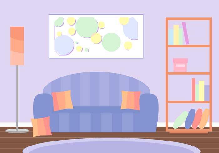 Free Living Room Vector - Download Free Vector Art, Stock 