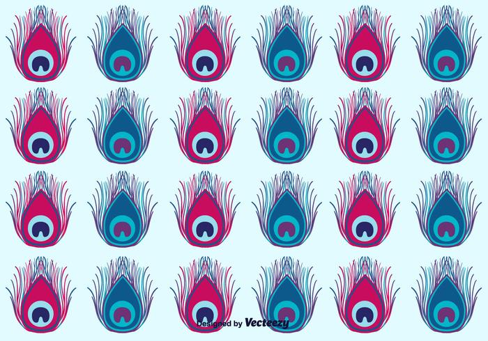 Peacock Pattern Vector