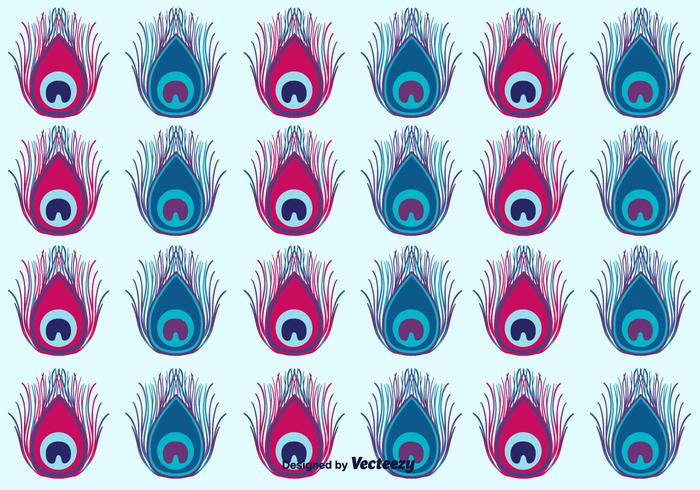 Peacock Pattern Vector