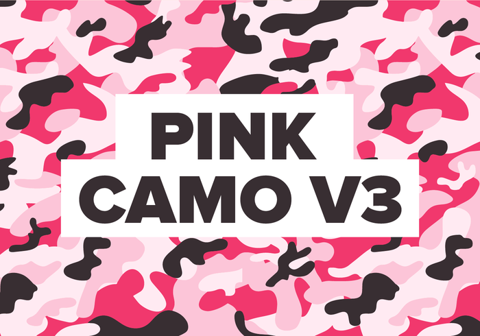 Pink Camo Vector Background Texture V3 Pink Camo Vector Background Texture V3