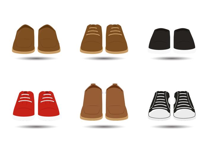 Men Shoes Vectors