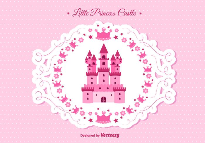 Princess Castle Vector
