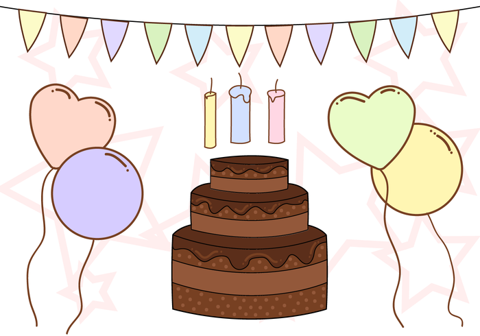 Free Birthday Anniversary Vector Free Birthday Anniversary Vector