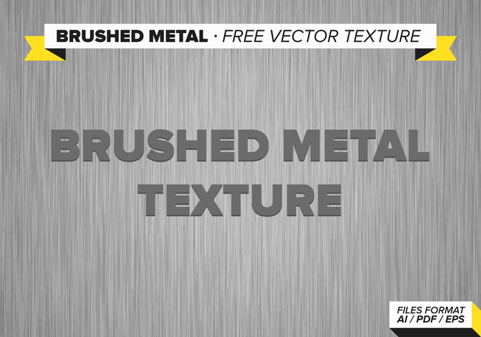 Brushed Metal Free Vector Texture