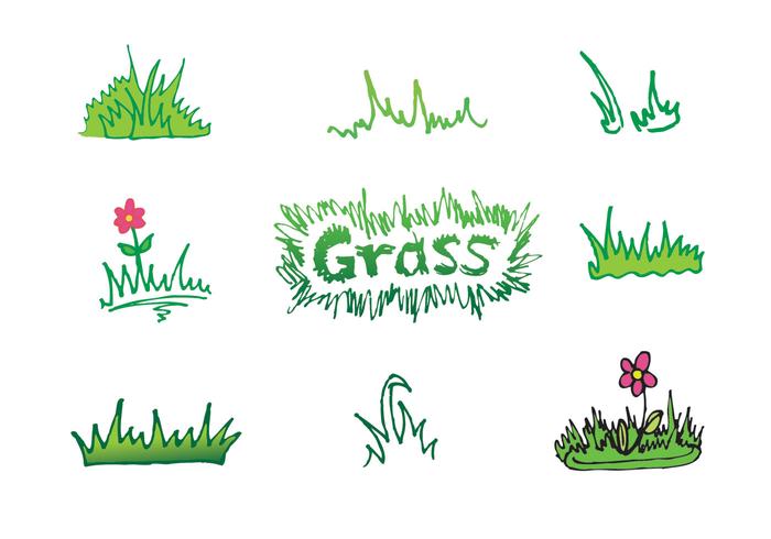 Free Grass Vector Series