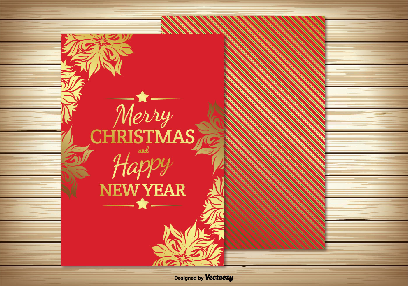 christmas card illustration download free vector art holiday card background