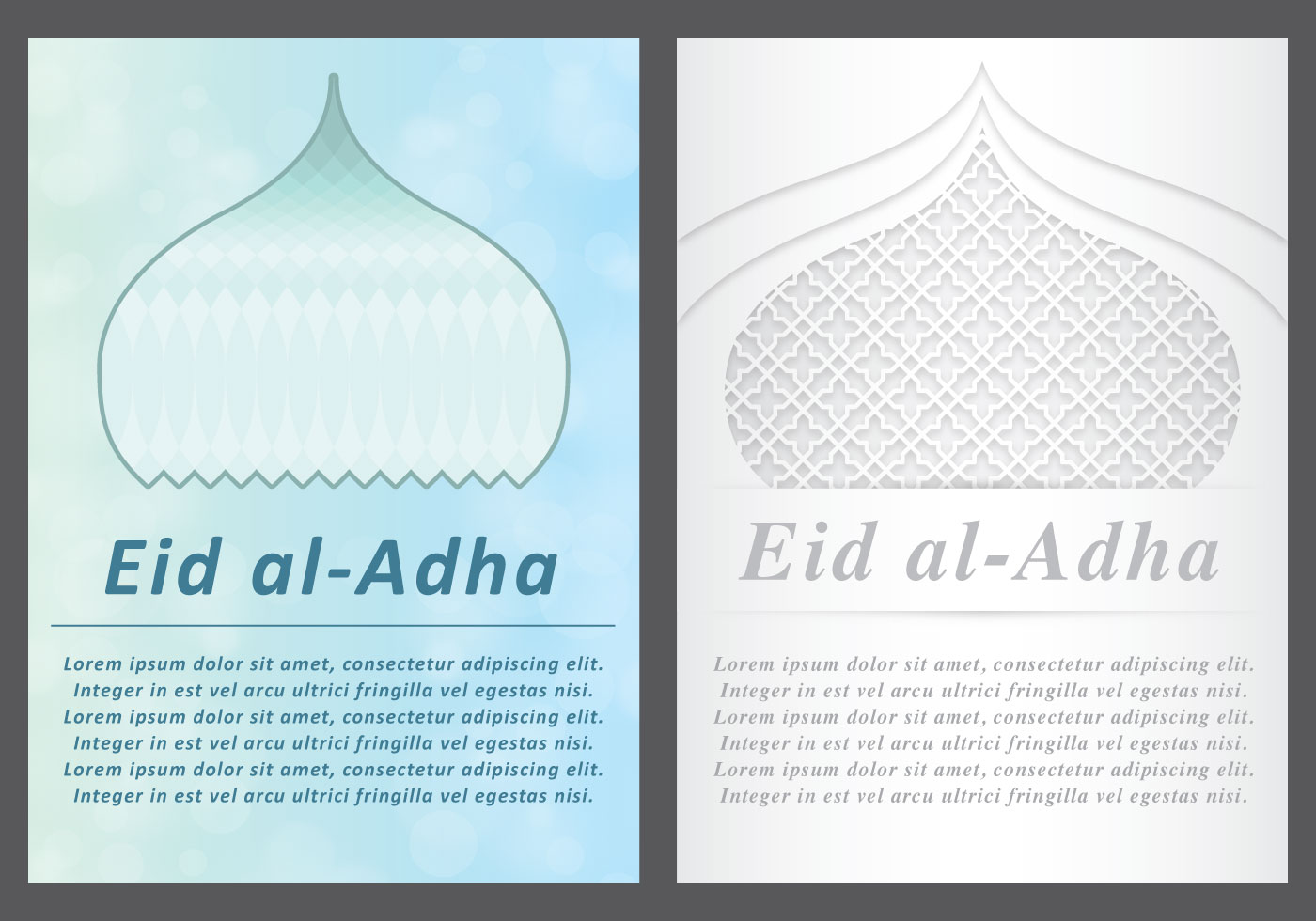 Eid Al-Adha Cards - Download Free Vector Art, Stock 