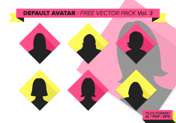 Default Avatar Free Vector Pack Vol. 3 Default Avatar Free Vector Pack Vol. 3