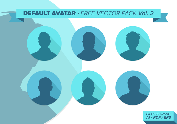 Default Avatar Free Vector Pack Vol. 2 Default Avatar Free Vector Pack Vol. 2