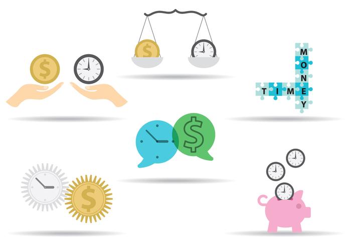 Time Is Money Concepts vector
