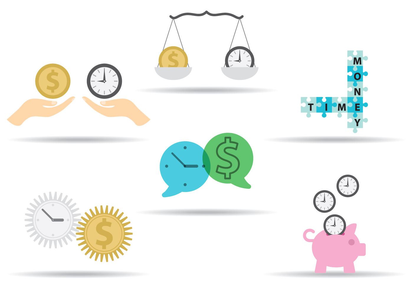 Download Time Is Money Concepts - Download Free Vector Art, Stock ...