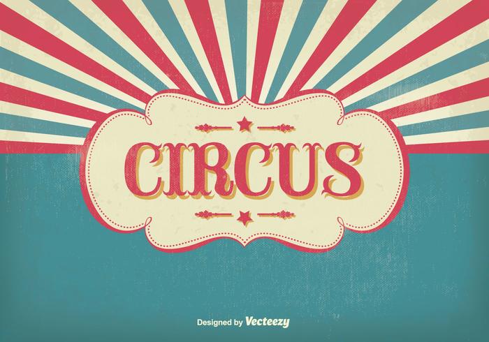 Vintage Circus Illustration  vector