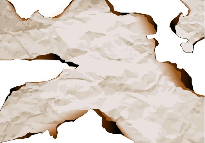 Burnt paper edge vector 3