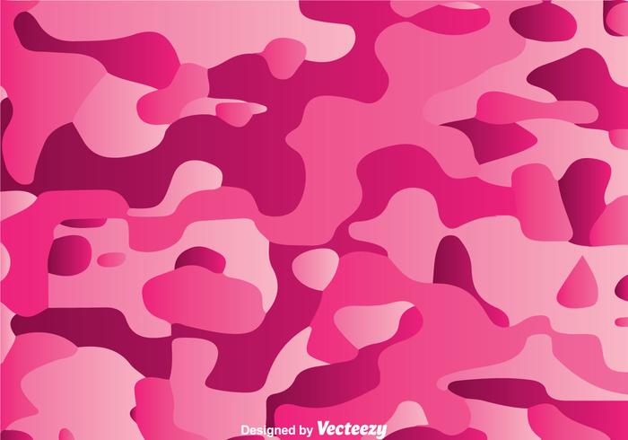 Gradation Pink Camo Vector