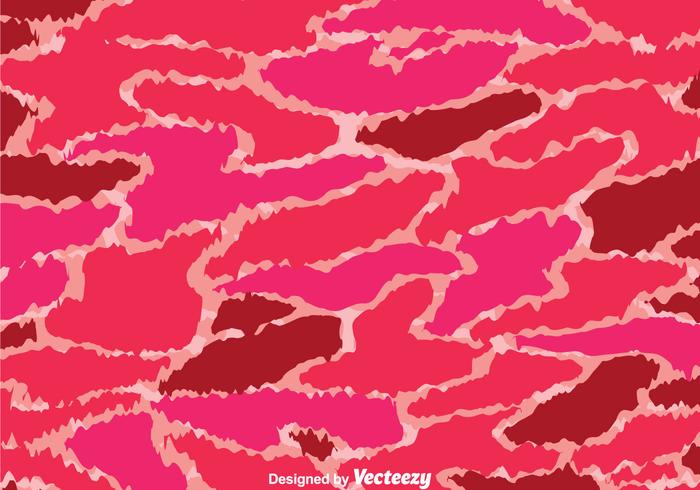 Rough Shape Pink Camo Vector